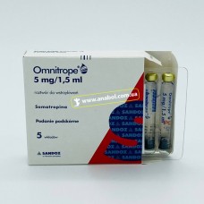 Omnitrope 15 ME/1.5 ML Somatropin (гормон росту)
