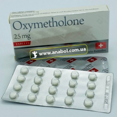 Oxymetholone 25mg 100tab Swiss Remedies (анаполон)